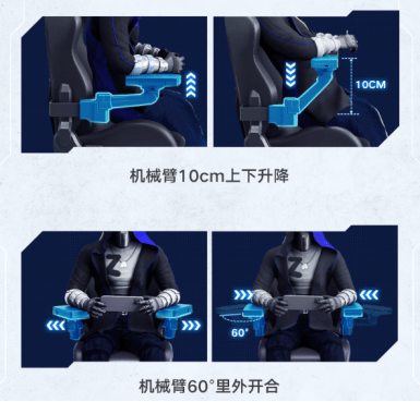 哪款符合你对新一代电竞椅的期待？瓦力棋牌试玩2023新款电竞椅(图7)